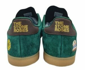 Green Adidas Stone Roses Trainers